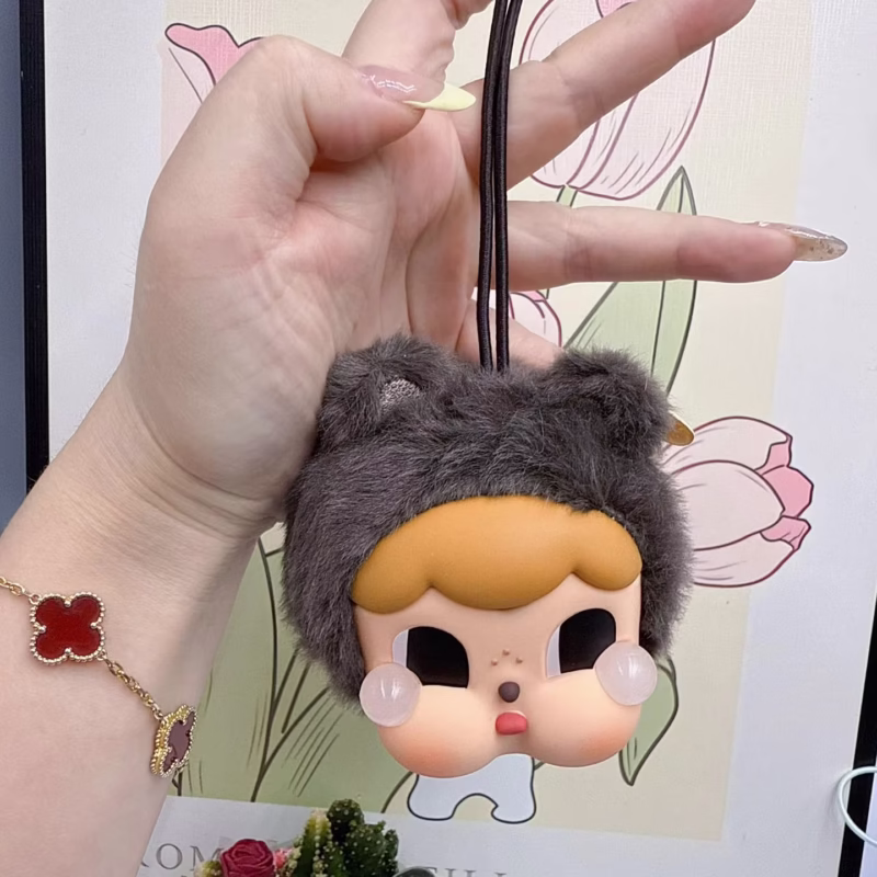 Figures From New Cry Baby Crying Again Series: Toy Gift: Pendant Keychain With Vinyl Face Doll