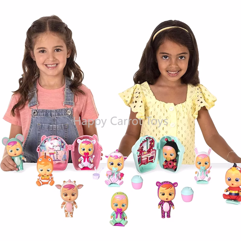 Action Figure Cry Babies Magic Tears Icy World I Adore VIP Pets Mini Fans Hairdresser Pet Blind Box Dolls Toys with Spring Vibes - Image 2