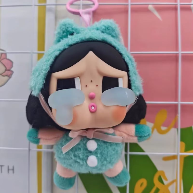 Available Crybaby Crying Again Series Vinyl Face Doll Keychains for Pendant Decoration in a Blind Box Birthday Present: Mystery Bag Plush Toy