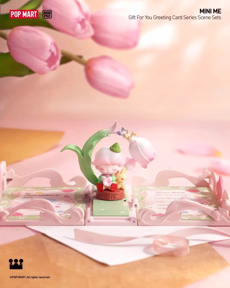 Mystery Box Sp Skullpanda: New Original Pop Mart Gift For You Greeting Card Series Dimoo Molly Crybaby Model Gift Toy
