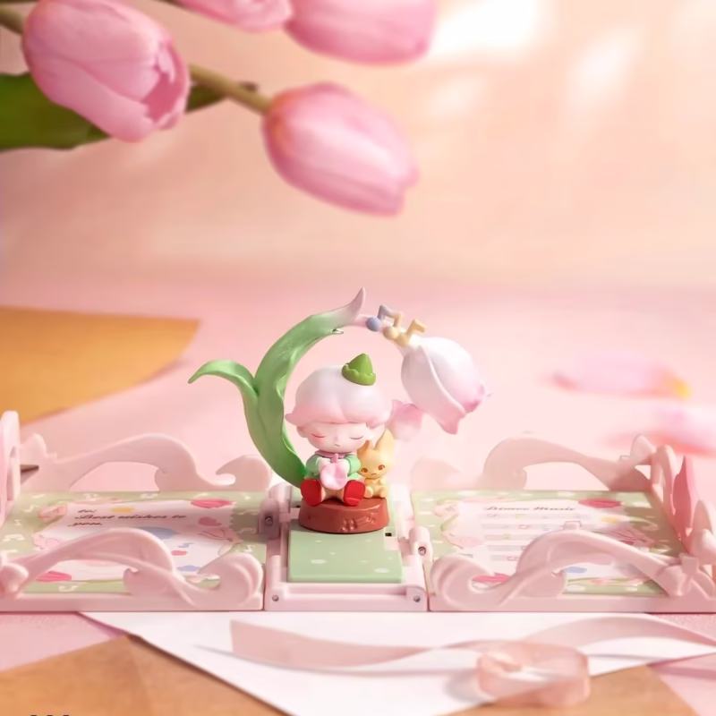 Mystery Box Sp Skullpanda: New Original Pop Mart Gift For You Greeting Card Series Dimoo Molly Crybaby Model Gift Toy