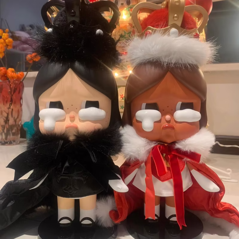 Limited Edition Real Crybaby 400% Mega Crybaby Kawaii The Queen of Broken Hearts Crybaby figurines, collectible model gifts, and toys