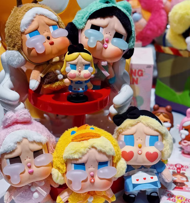 Toy Gift: Vinyl Blind Box Figures Crybaby Crying Again Mystery Keychain Doll Pendant