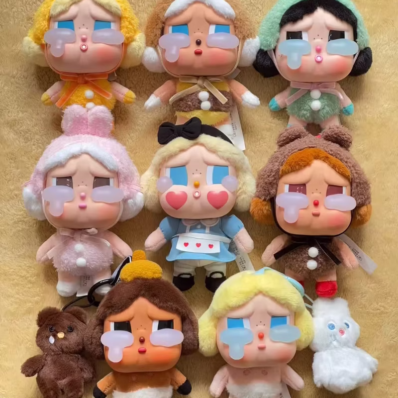 Crybaby Crying Again Series collectable kawaii anime vinyl action figure blind box surprise mystery doll for girls
