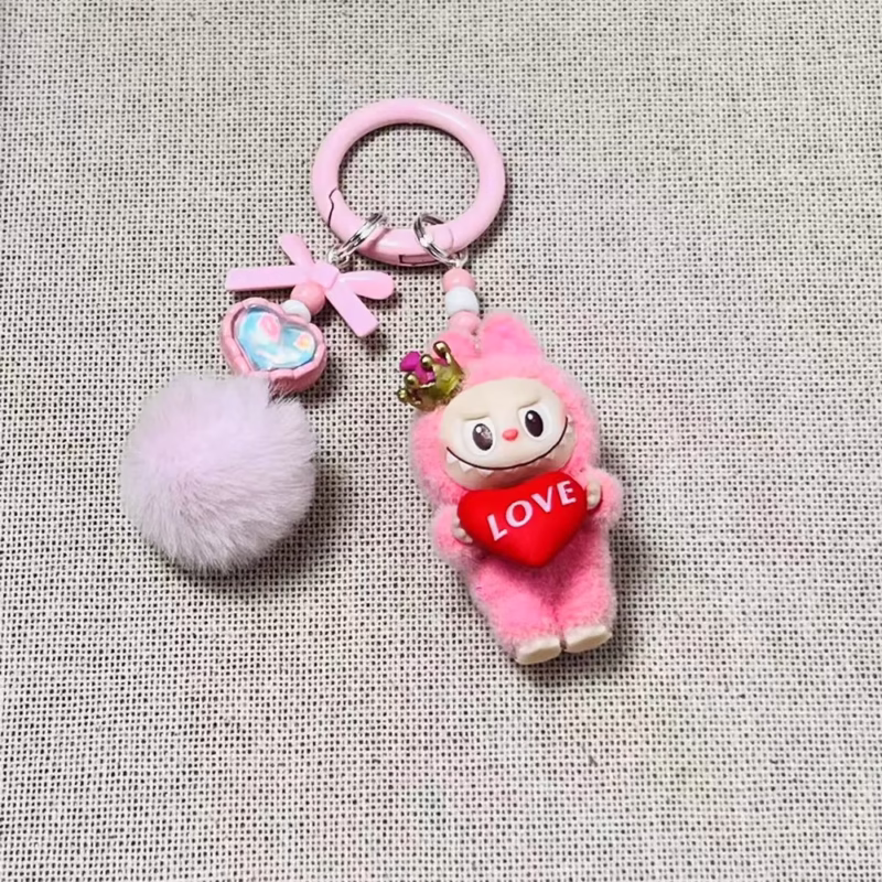 The Crybaby Bubble Mart Handmade Adorable Keychain Bag Pendant Jewelry Toy Doll