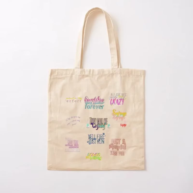 Crybaby Song Lyrics Tote Handbags for Women Great Women's Tote Bag Women’s consumer product - Image 2