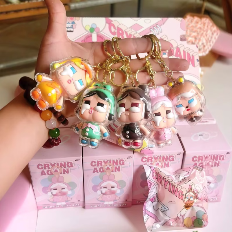 Propose her with a mild emotional gift in 2025 with Crying Baby Naked Version of Southeast Asian Style Blind Box Keychain: Cartoon Bag Charm - Image 3