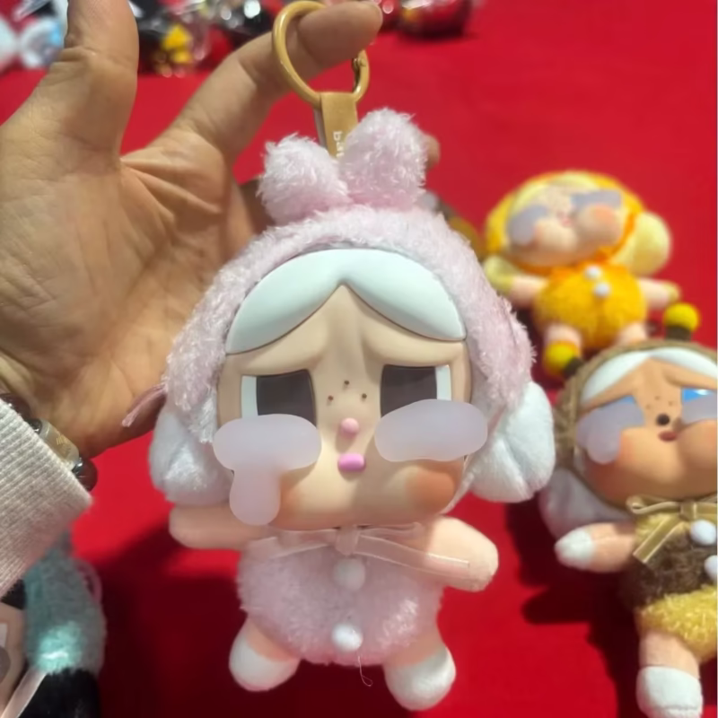 For Figures In Mystery Blind Boxes: Adorable Crybaby Crying Again Series Crybaby Animal Pendant Keychain Doll Gift in Vinyl - Image 3